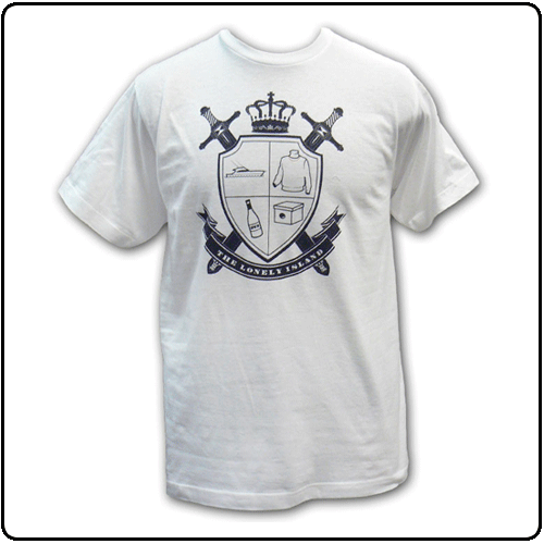 Lonely Island - Crest (White)