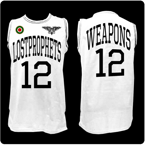 Lostprophets - Weapons - Basketball Vest (White)