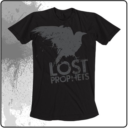 Lostprophets - Big Raven (Mens Black)