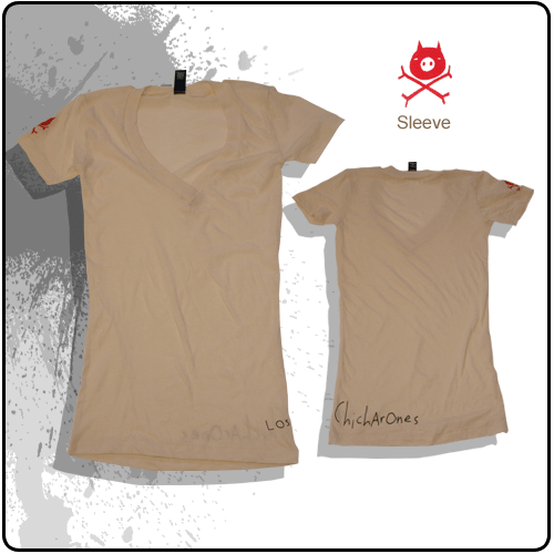 Los Chicharones - Logo V Neck