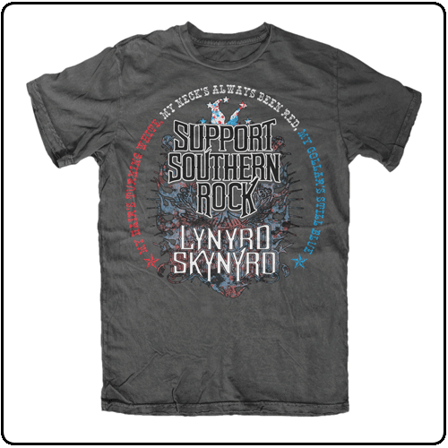 Lynyrd Skynyrd - Support Southern Rock (XXL Only)