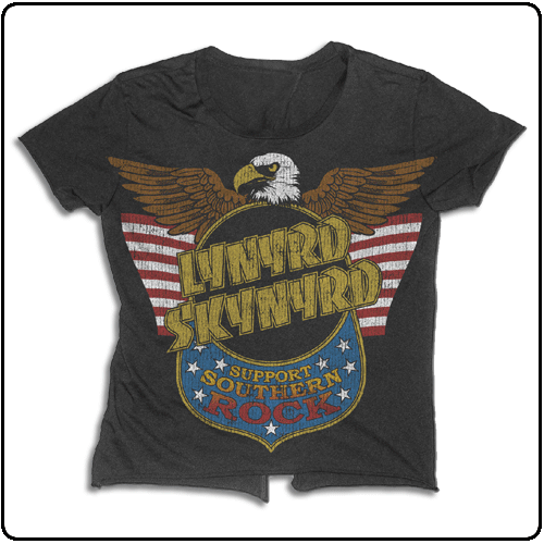 Lynyrd Skynyrd - Eagle Support Badge (Split Back)