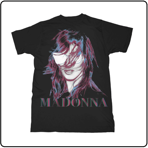 Madonna - Glasses Photo - Black