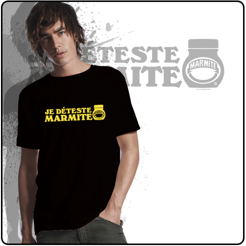 Marmite (Hate) - Je Deteste (Black)