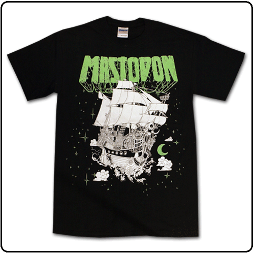 Mastodon - Ghost Ship (Black)
