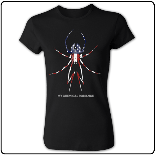 My Chemical Romance - American Widow (Girls Skinny Fit)