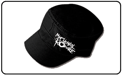 My Chemical Romance - Black Cadet With White Logo