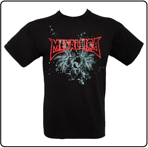 Metallica - Skull Splatter (Black)