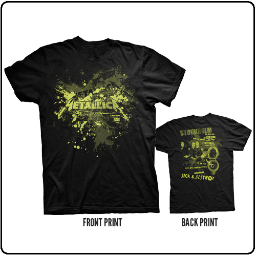 Metallica - Stockholm (Black)