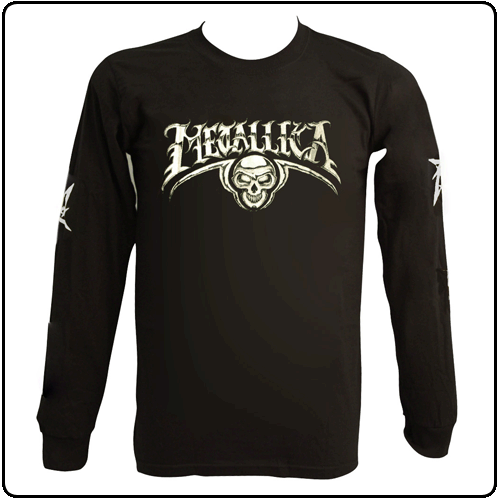 Metallica - Skull & 4Ms (Black)