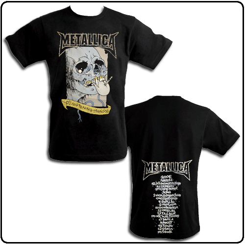 Metallica - Pushead - Escape 2006 (Black)