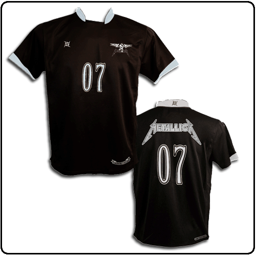 Metallica - Football Shirt 07 (Black)