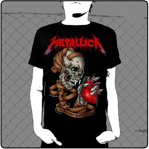 Metallica - Heart Explosive (Jumbo Print)