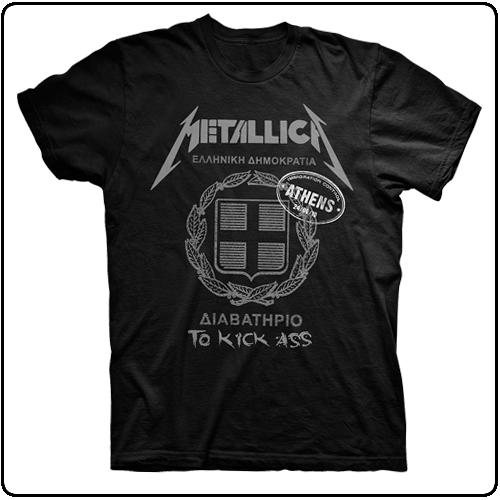 Metallica - Passport - Sonisphere Athens (Black)