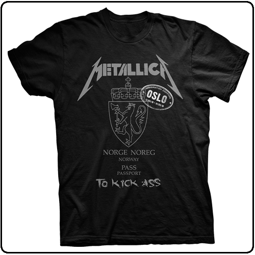Metallica - Passport - Oslo (Black)