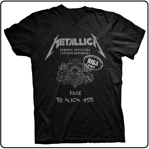 Metallica - Passport - Riga (Black)
