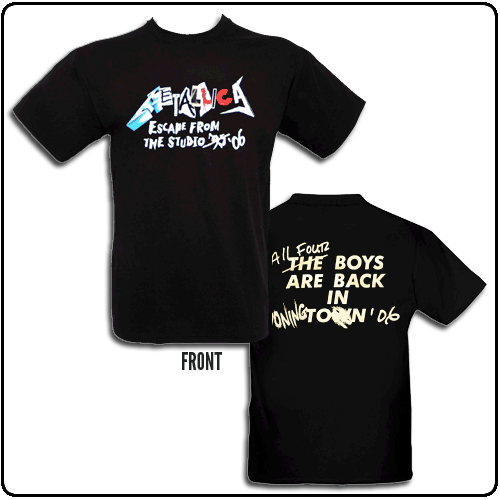 Metallica - Escape From The Studio v2 (Black)