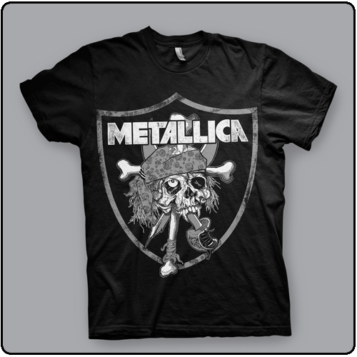 Metallica - Pirate Raiders - Black