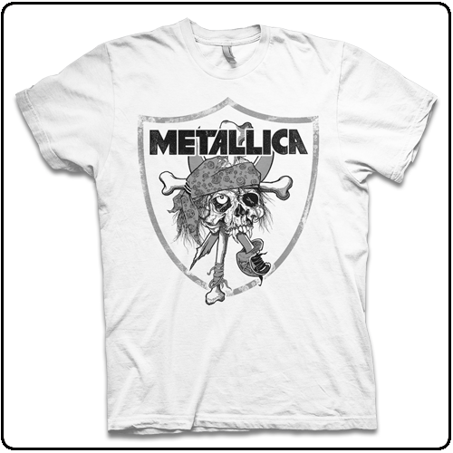 Metallica - Pirate Raiders - White **