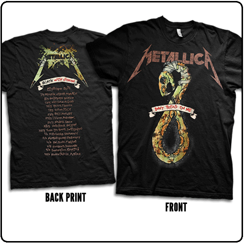 Metallica - Don't Tread (Euro 2012 Tourdates)