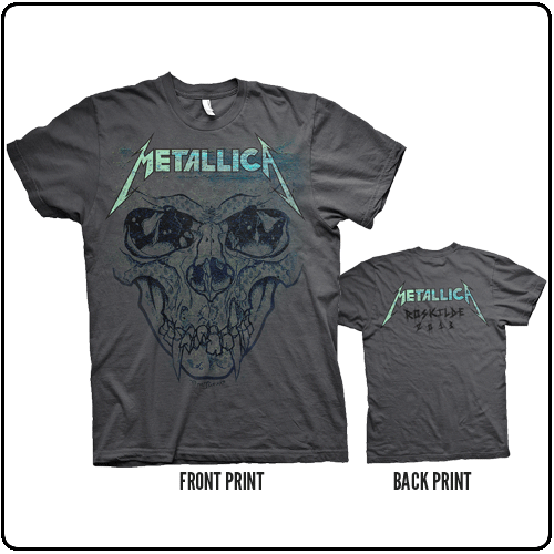 Metallica - Pushead Roskilde 2013 (grey)