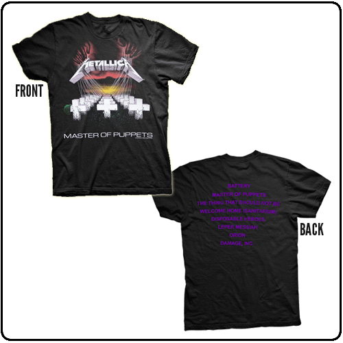 Metallica - Master Of Puppets Tee