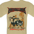 Metallica : Cartoon European 2004 (Ecru)