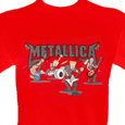 Metallica : Cartoon Band 2004 (Red)