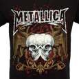 Metallica : Double Skulls (Black)