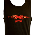 Metallica : Flames (Mens Black)
