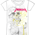 Metallica : Neon One Tunic (Girls)
