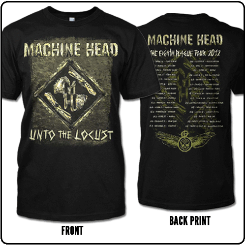 Machine Head - Locust Diamond (Black)