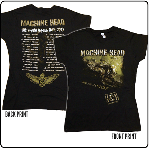 Machine Head - Eighth Plague Tour 2012 (Girls)