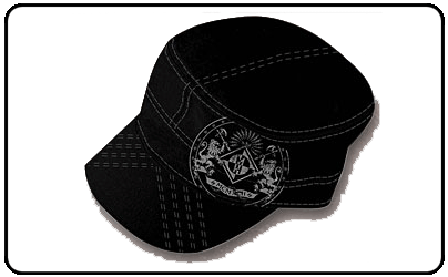 Machine Head - Black Fitted/Military Print/Contrast