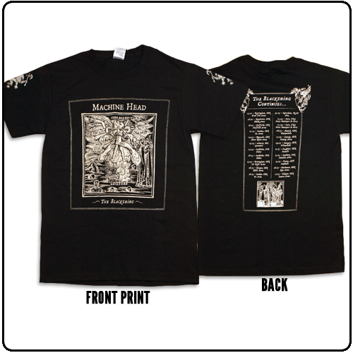 Machine Head - Blackening - UK and Euro Dates