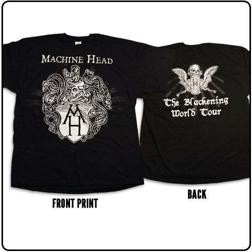 Machine Head - Blackening - World Tour Backprint