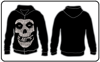 Misfits - Discharge Skull (Zip)