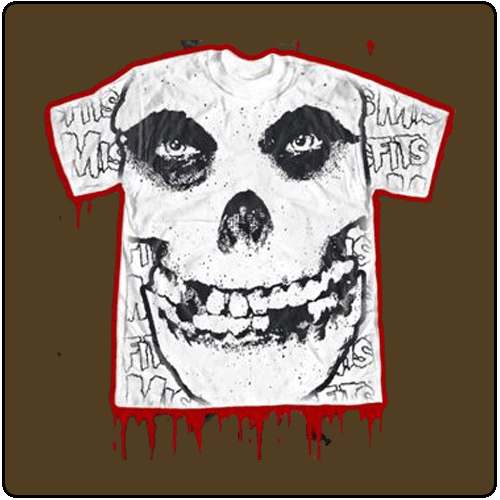 Misfits - Fiend Skull (All Over Print)