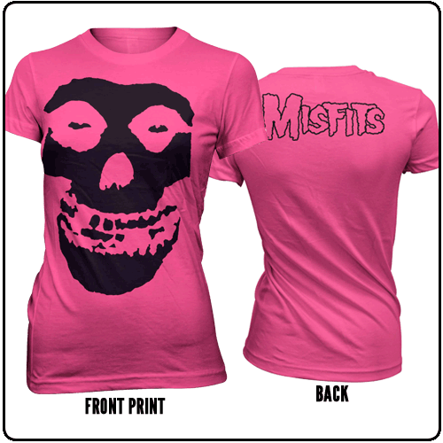 Misfits - Skull - Pink (Girls)