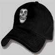 Misfits : Black Flex Cap With Metal Badge