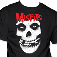 Misfits : Red Logo Misfits Skull