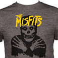 Misfits : Classic Skull (Yellow Logo) Fitted