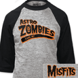 Misfits : Astro Zombies (Baseball T-Shirt)