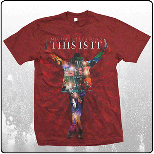 Michael Jackson - This Is It Collage (Red)
