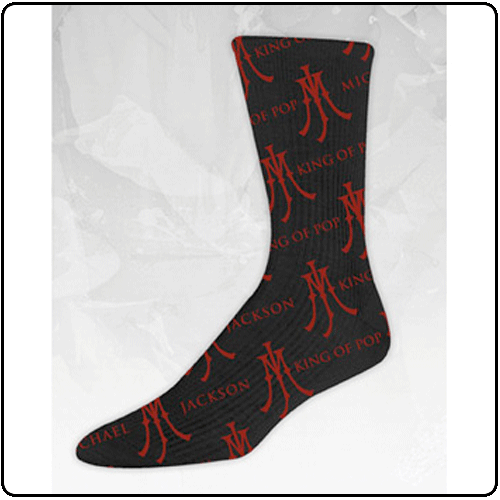 Michael Jackson - King of Pop Socks Black