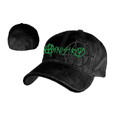 Ministry : Black & Green Flex Cap