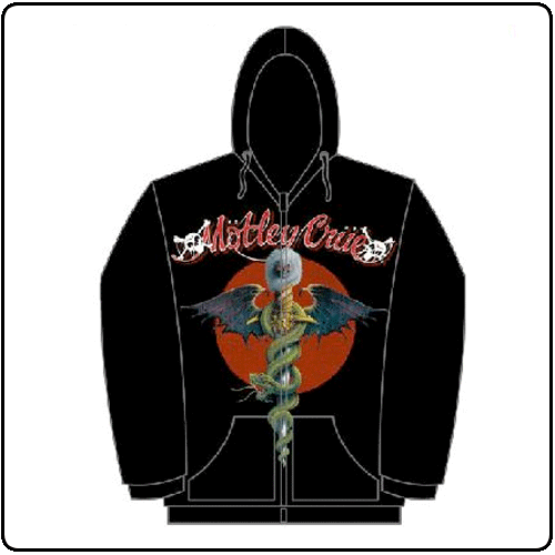 Motley Crue - Dr Feelgood Dragon Hoodie