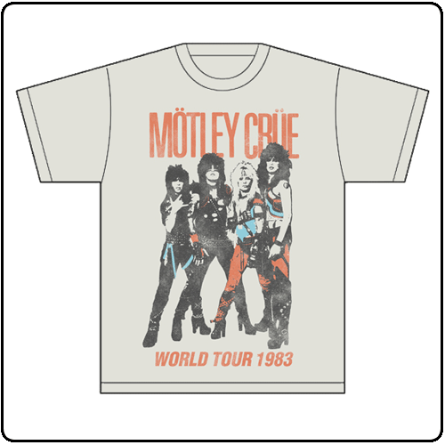 Motley Crue - Vintage World Tour 1983
