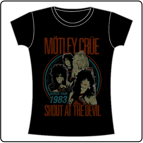 Motley Crue - Vintage Shout At The Devil Womens