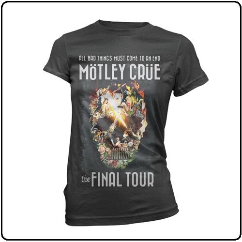 Motley Crue - Final Tour Skinny T/S